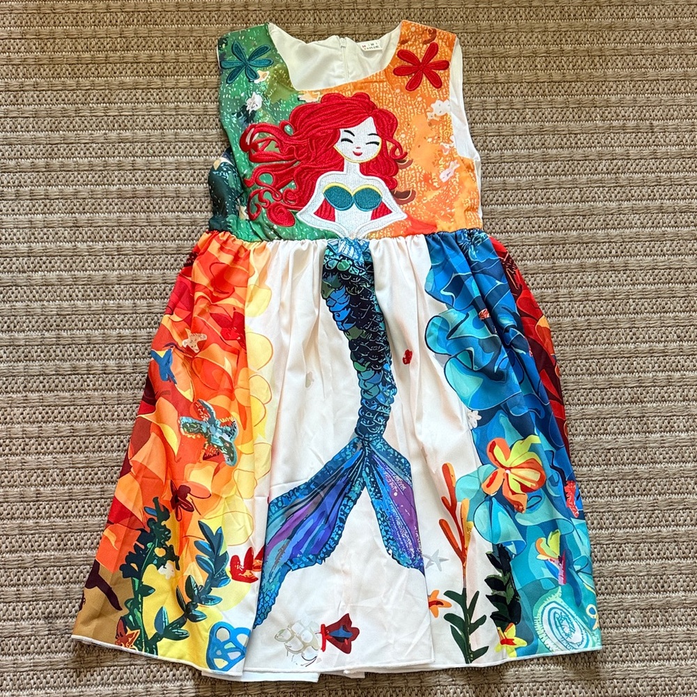 Colorful Mermaid Dress